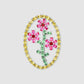 Spring Wonder Brooch - Multi - Silver