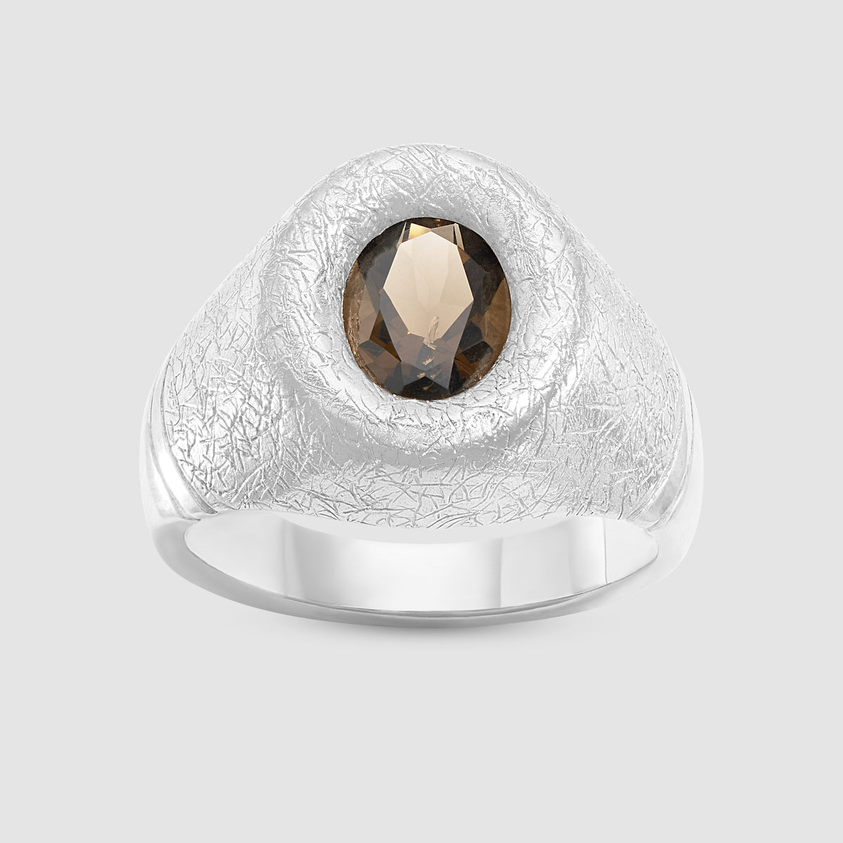 The Topiary Ring - Smoky Quartz