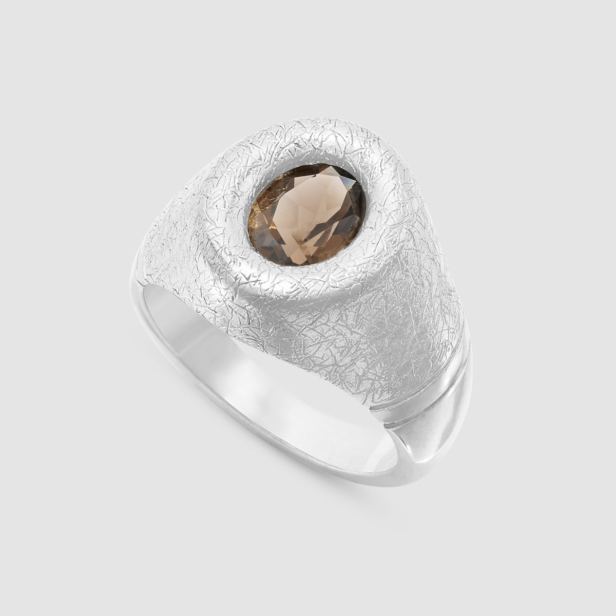 The Topiary Ring - Smoky Quartz
