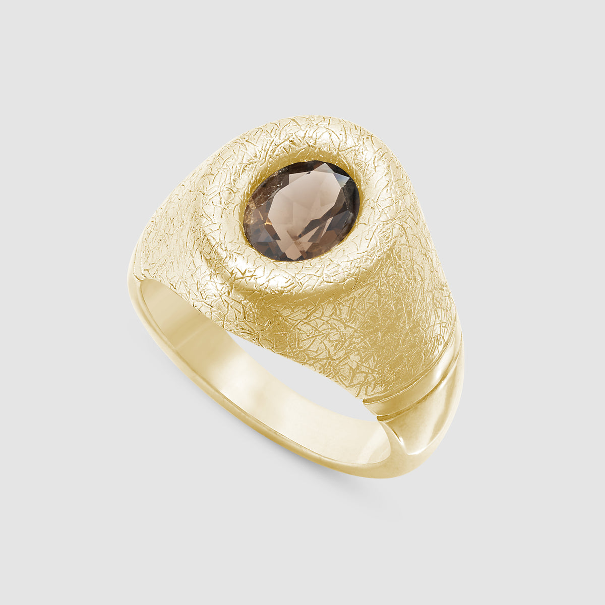 The Topiary Ring - Smoky Quartz