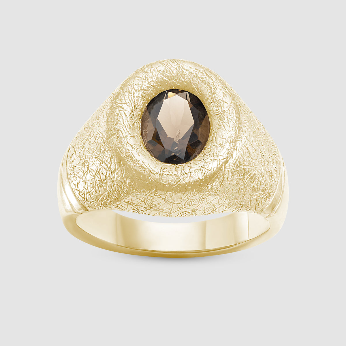 The Topiary Ring - Smoky Quartz