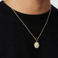 Truth is in the Sun Pendant - Gold