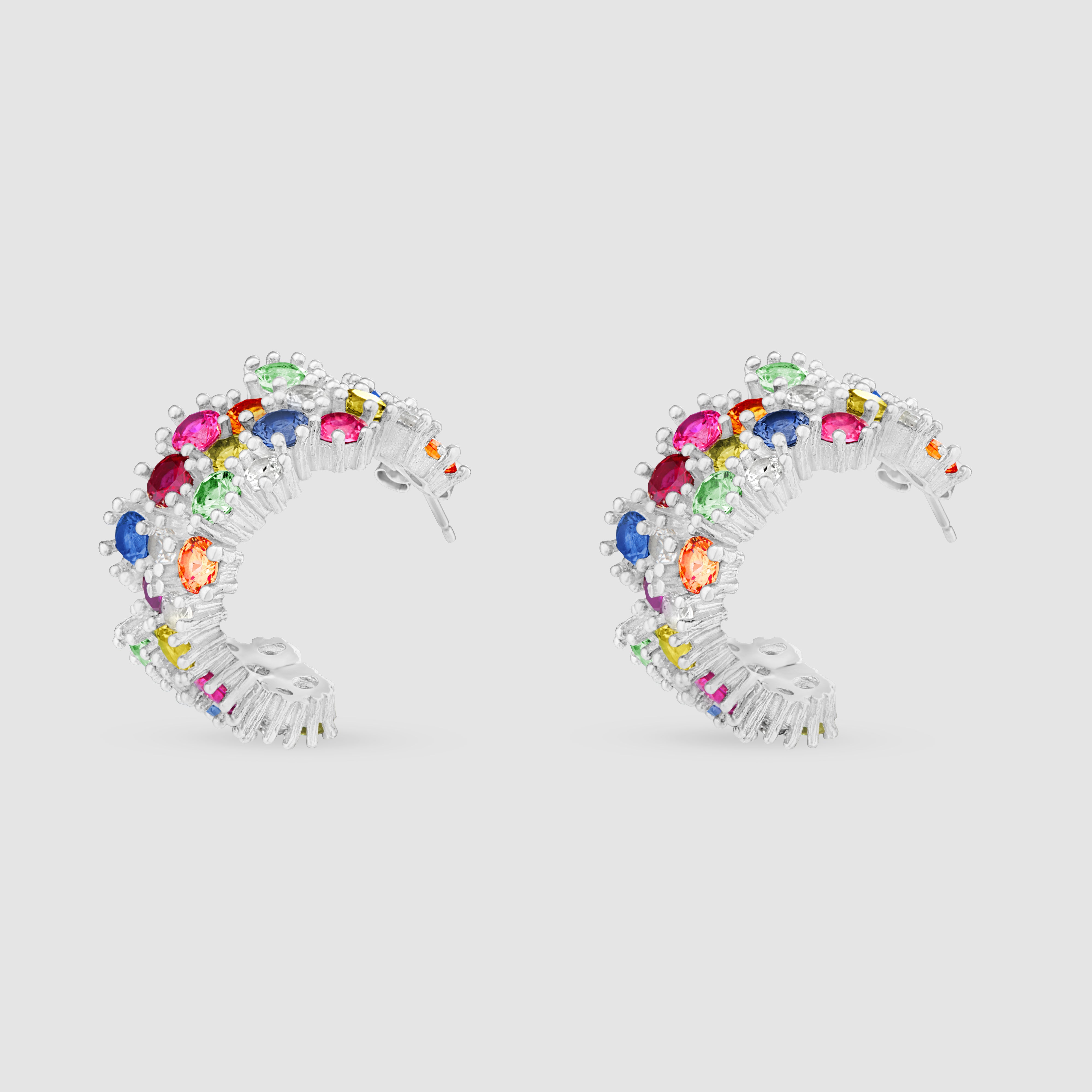 Wild Flower Hoops