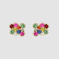 Wild Flower Earrings - Gold