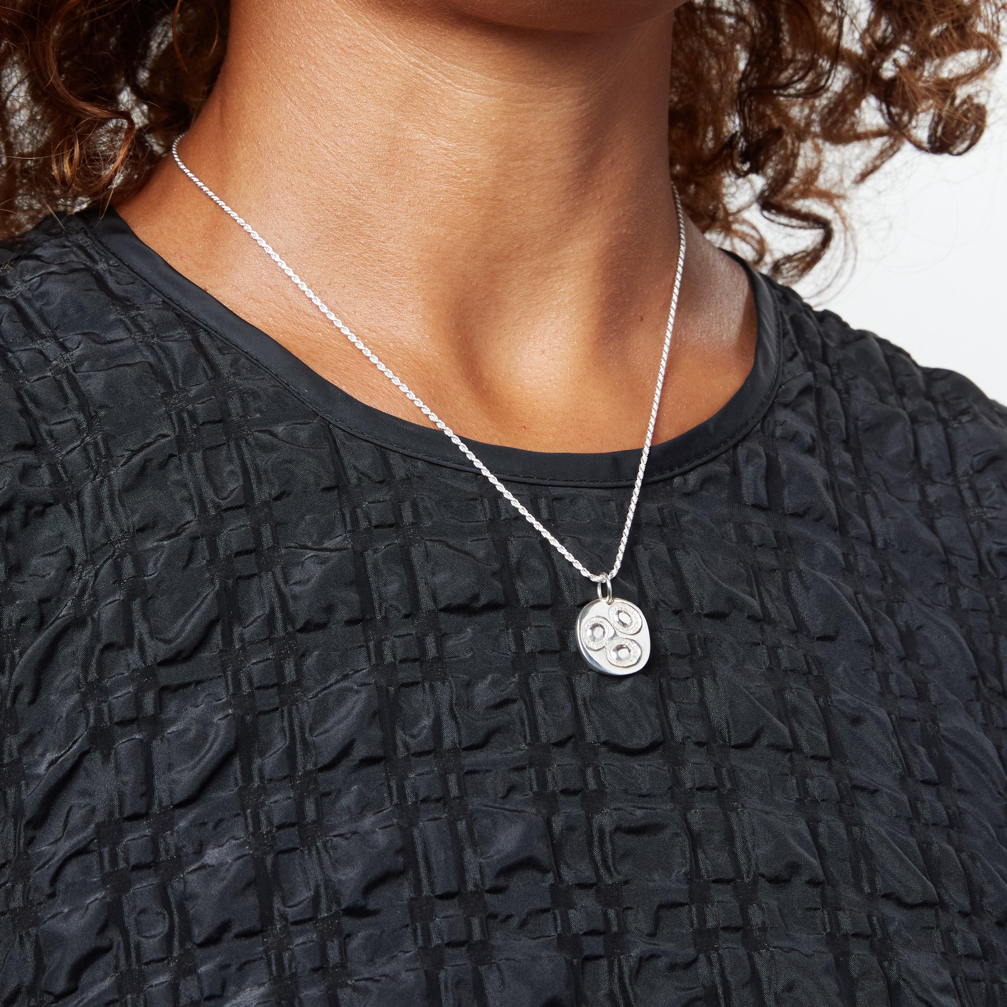 Impressions - Oval Chloroplast Pendant
