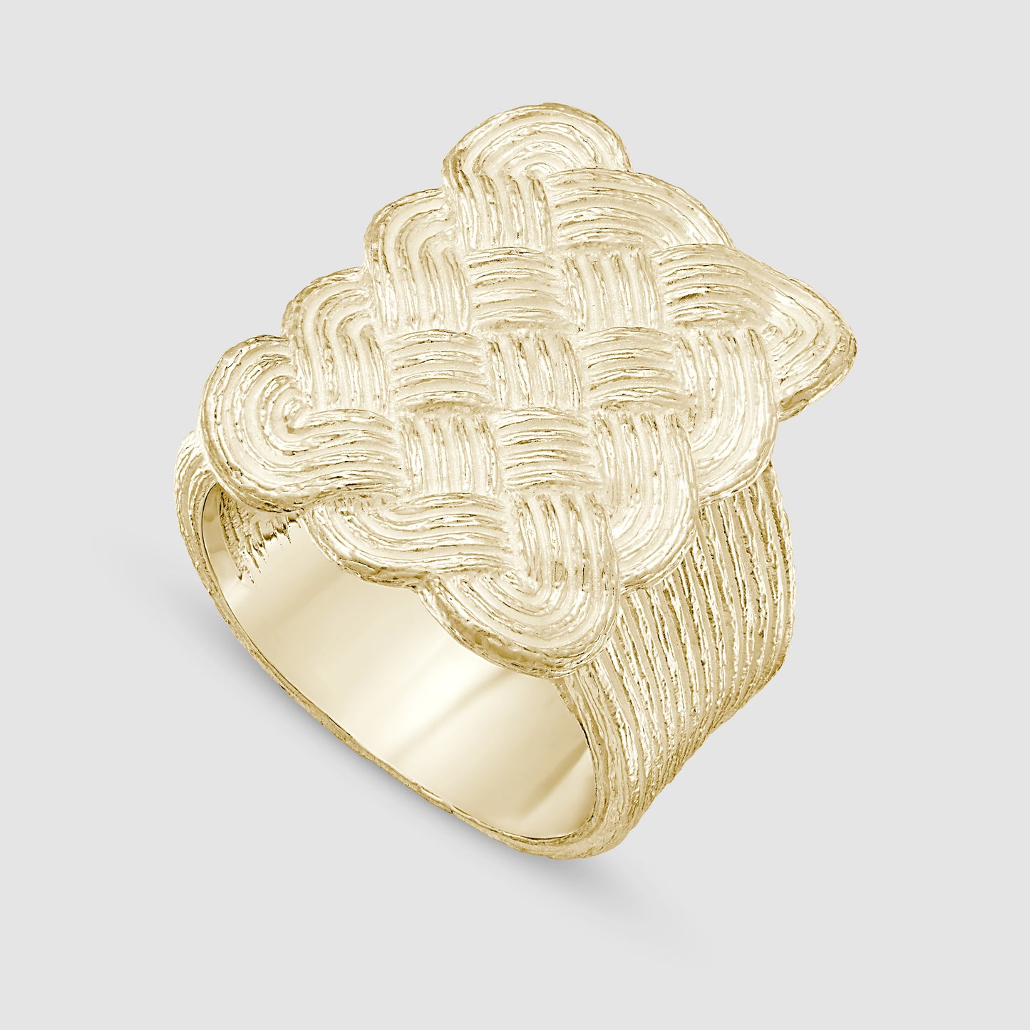 Woven Willow Ring - Gold
