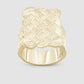 Woven Willow Ring - Gold