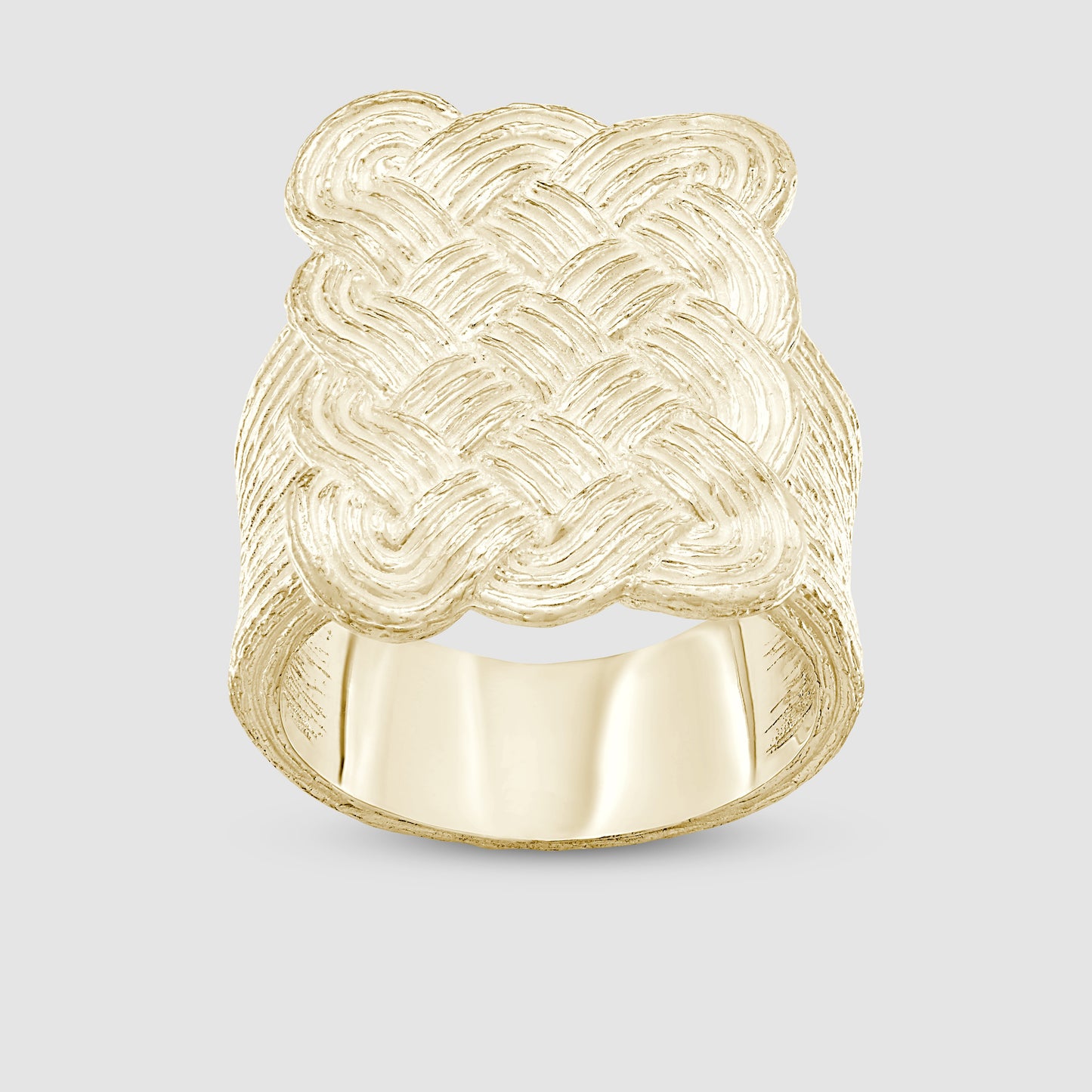 Woven Willow Ring - Gold
