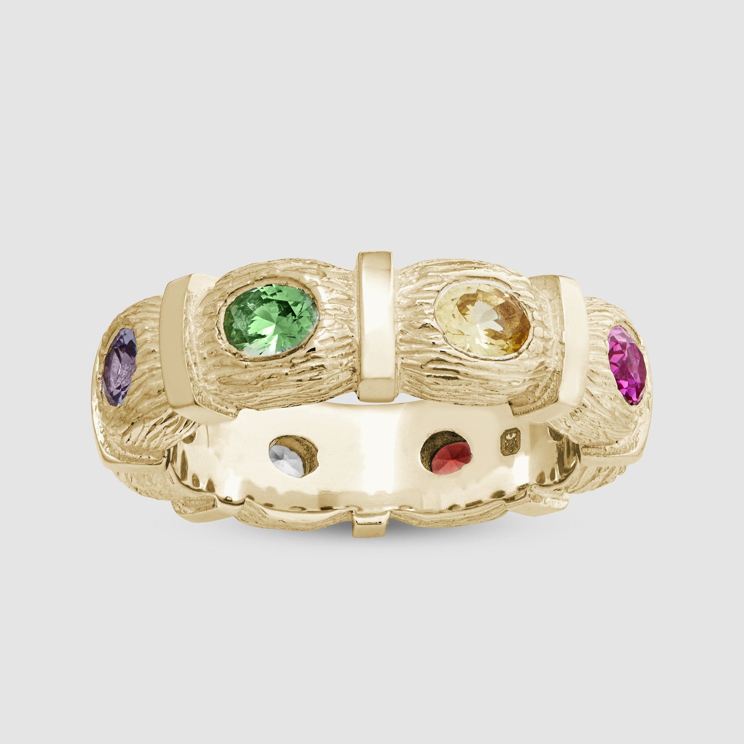 Window Box Eternity - Multi - Gold
