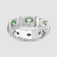 Window Box Eternity - Green - Silver