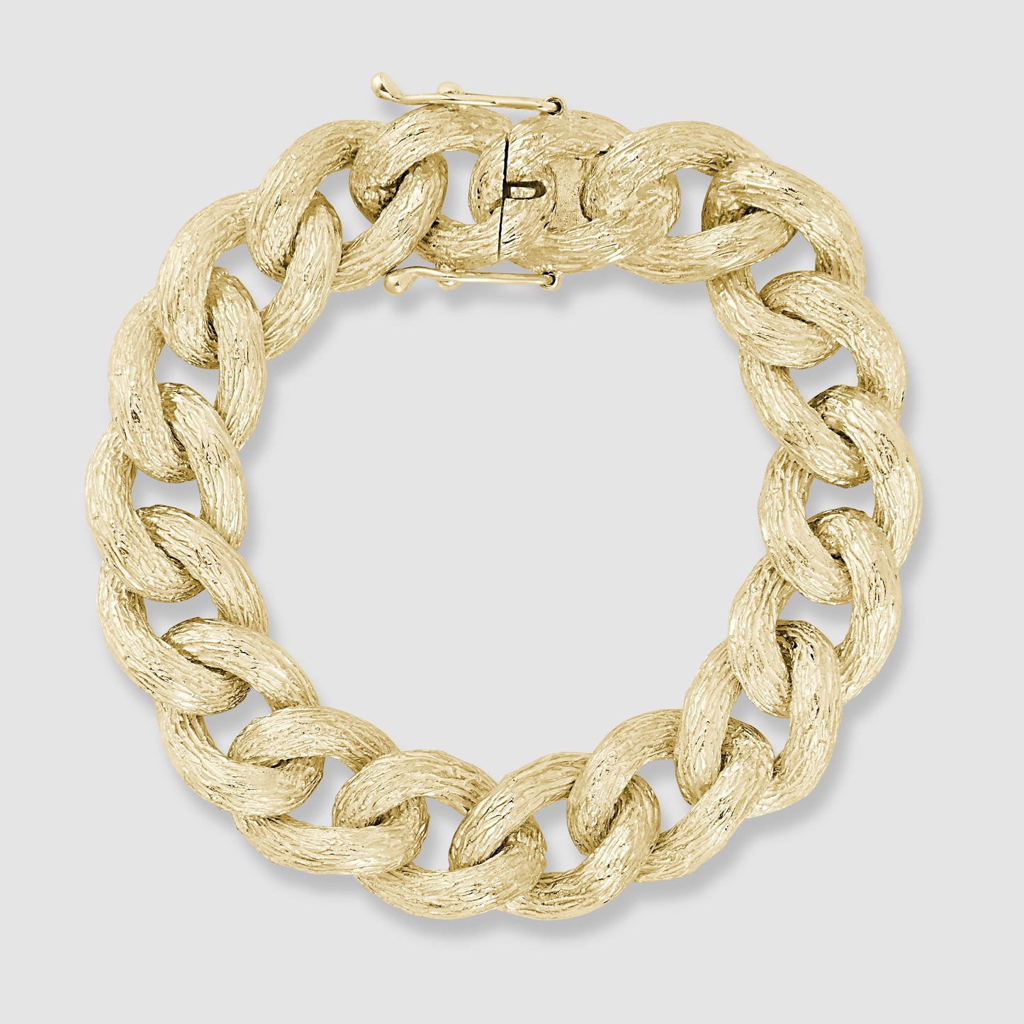 Oak Cuban Bracelet - Gold