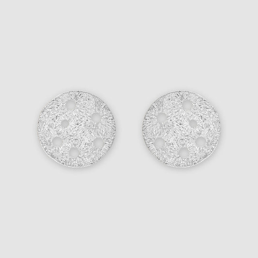 Community Network Earrings - Silver