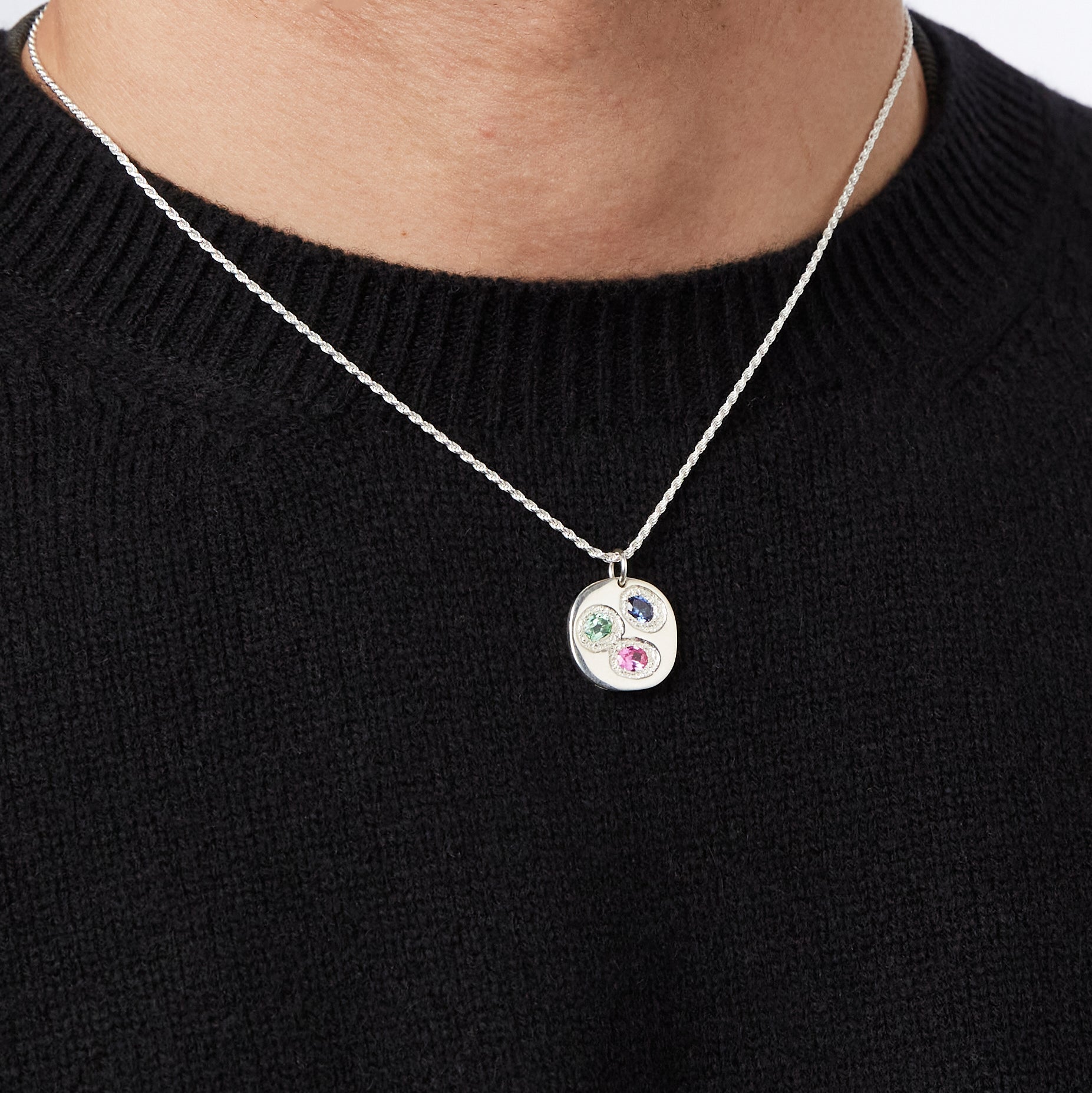 Oval Chloroplast Pendant