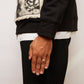 Flower Press Ring - Pink - Gold