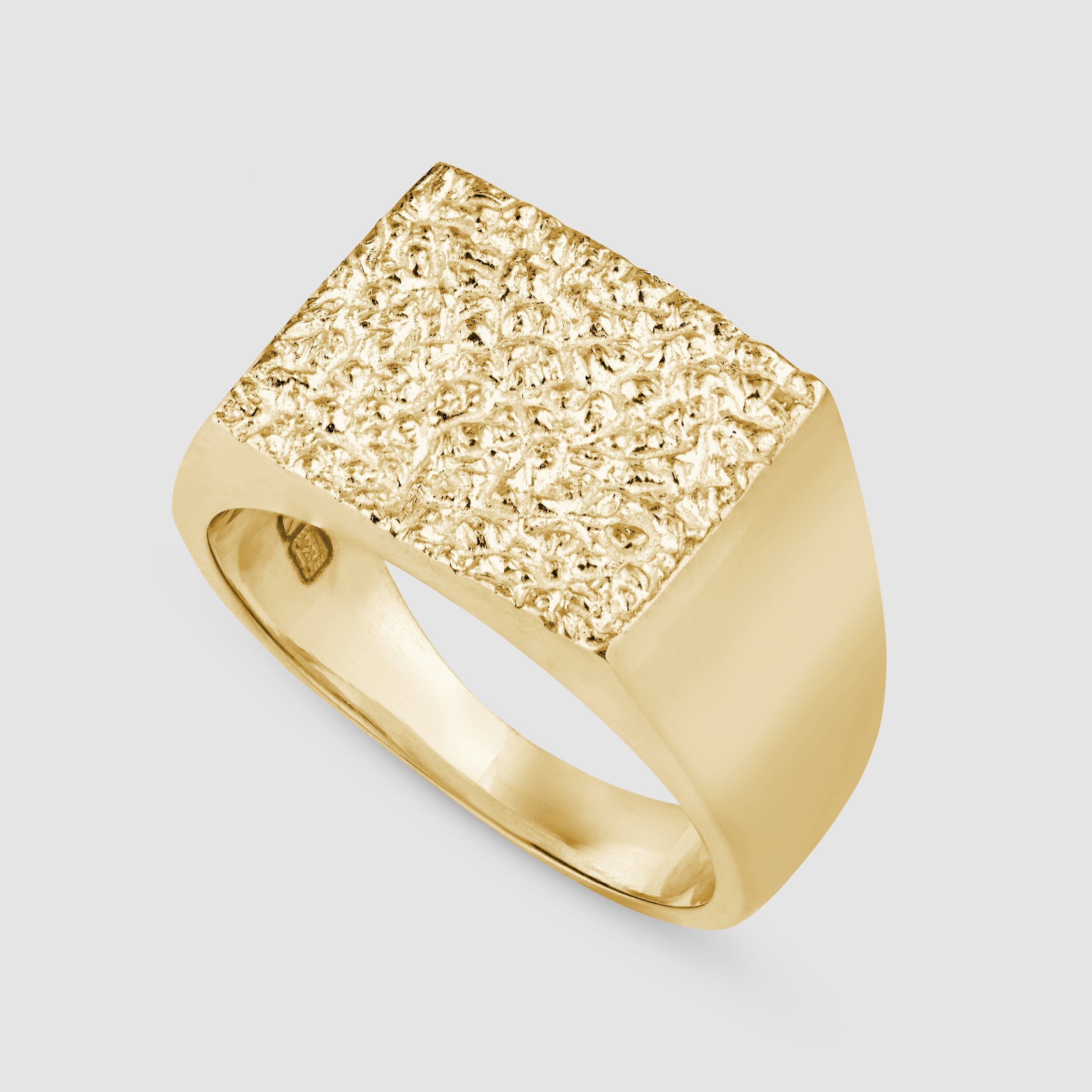 Plain Signet Ring (24K) – Heang Yu Lung Jewelry