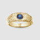 Hand Me Down Ring - Blue - Gold