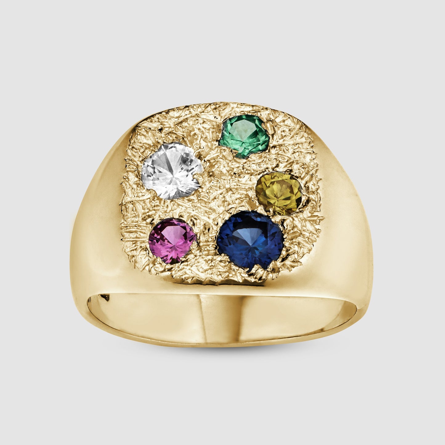 Hanging Basket Signet - Gold