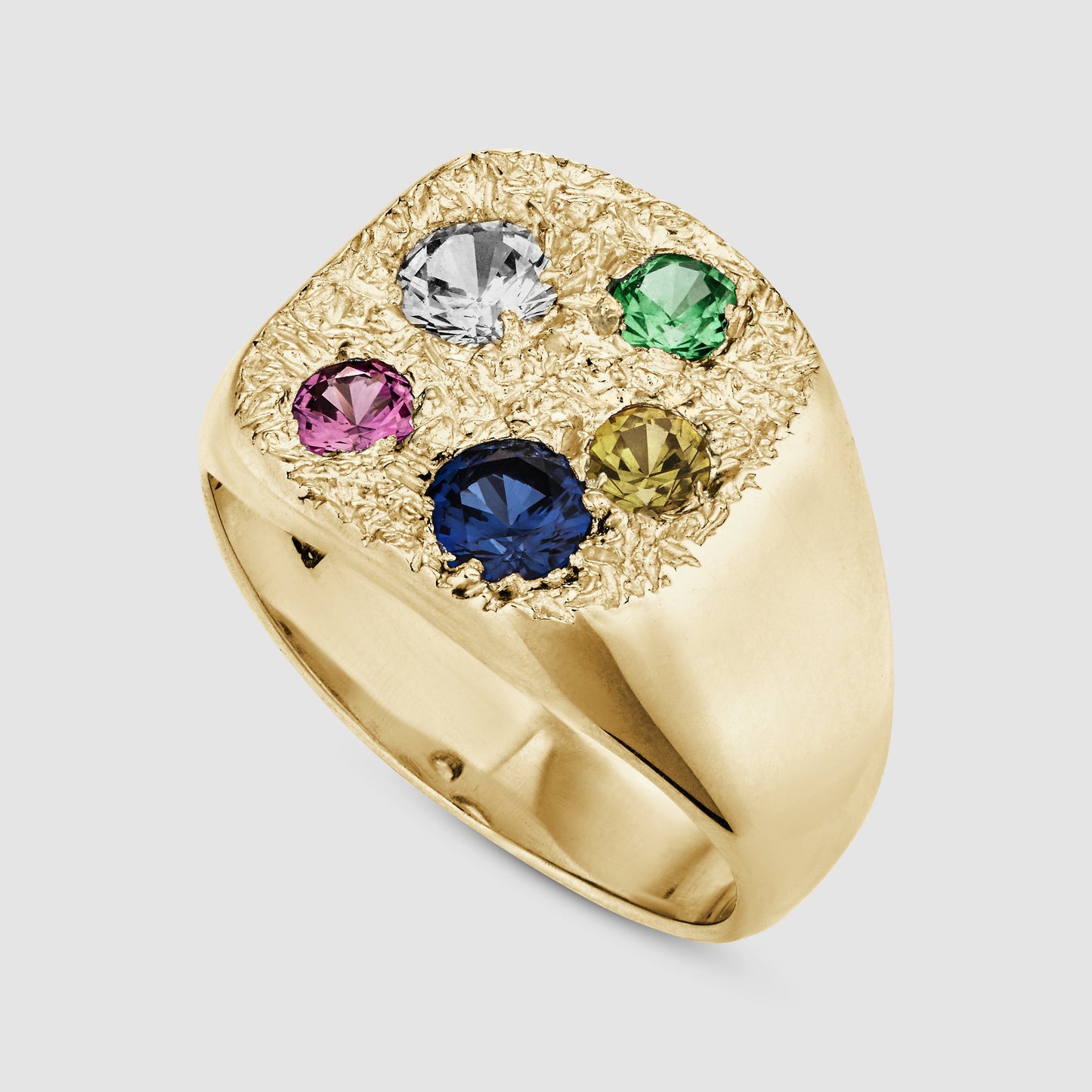Hanging Basket Signet - Gold