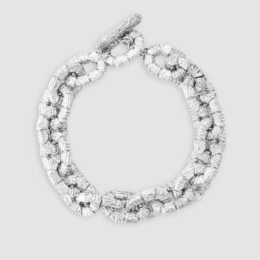Rhubarb Bracelet - Silver