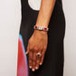 The Rose Bracelet - Silver - Pink and Clear