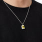 The Rose Pendant - Silver - Yellow