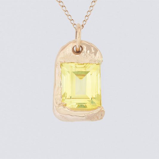 The Rose Pendant - Gold - Yellow
