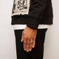 Window Box Ring - Blue - Gold